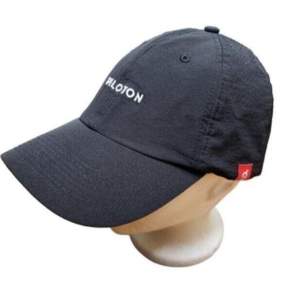 Peloton Black Embroidered Logo Hat Cap Unisex - Picture 1 of 11